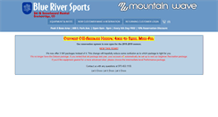 Desktop Screenshot of blueriversports.com